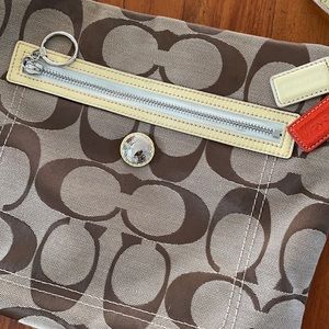 Coach Crossbody (purple inside)